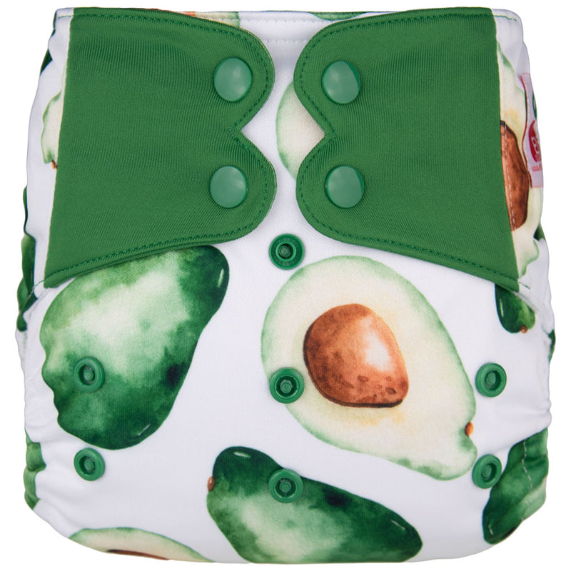 ELF ∣ Couche lavable Tout en Un [Classique] ∣ taille unique ∣ Avocado