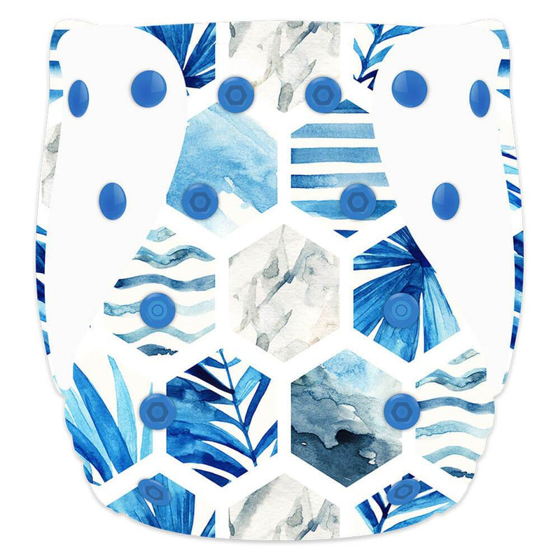 ELF ∣ Couche lavable ∣ taille NOUVEAU-NÉ (8-20 lb) ∣ Blue Diamond