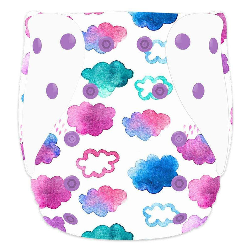 ELF ∣ Couche lavable ∣ taille NOUVEAU-NÉ (8-20 lb) ∣ Pink Cloud