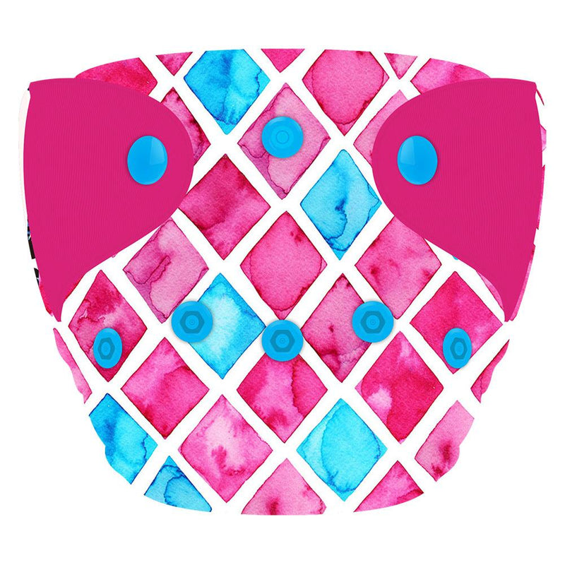 ELF ∣ Couche lavable ∣ taille NOUVEAU-NÉ (5-14 lb) ∣ Pink Mermaid
