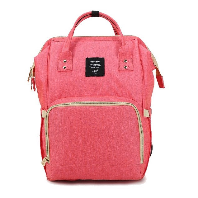 AOFIDER | Diaper bag (back pack style) | Melon pink