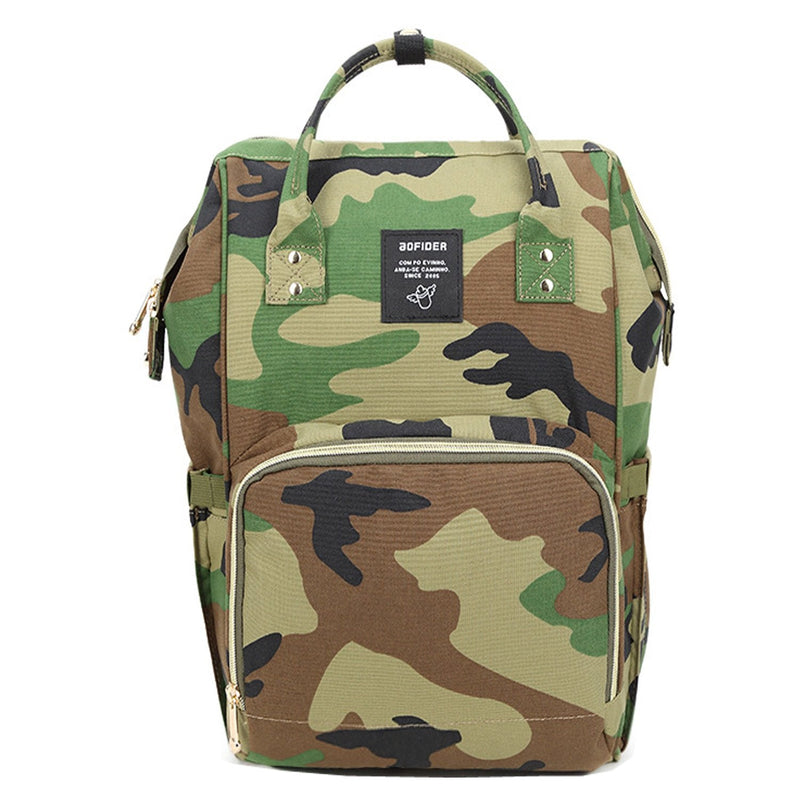 AOFIDER | Diaper bag (back pack style) | camouflage/hunter