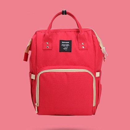 AOFIDER | Diaper bag (back pack style) | Disconcerting cherry red