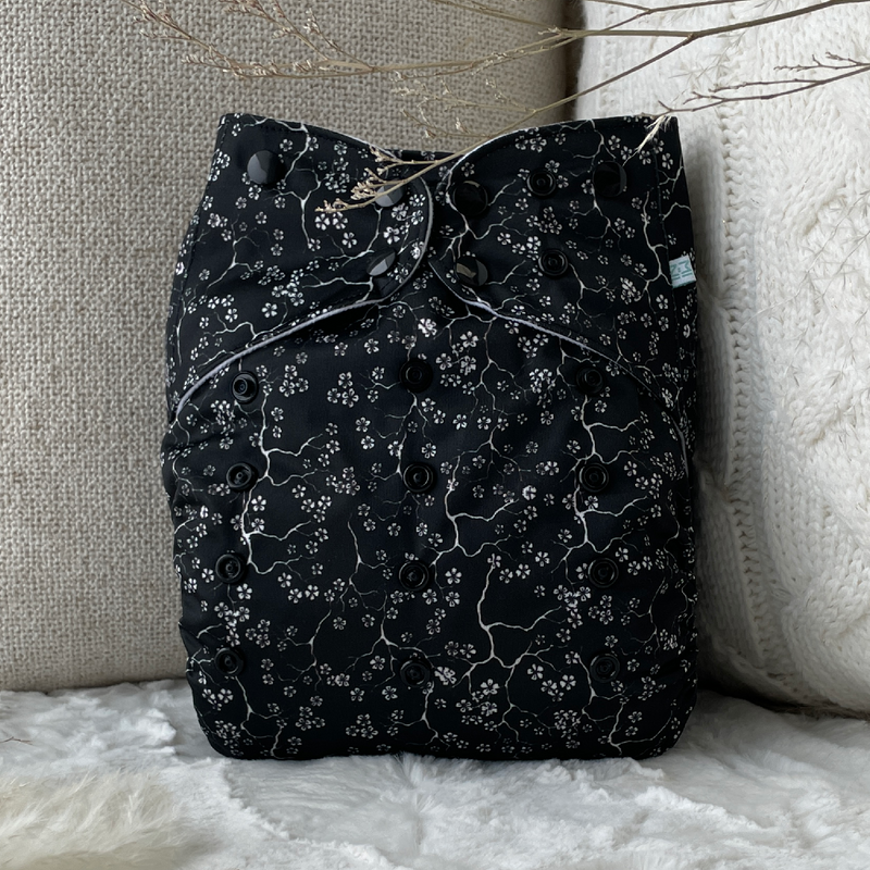 MINIHIP ∣ Pocket Diaper ∣ LARGE Size ∣ Night Flowers