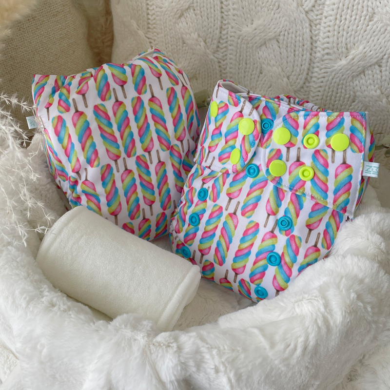 MINIHIP ∣ Pocket Diaper ∣ NEWBORN Size ∣ Candy Shop