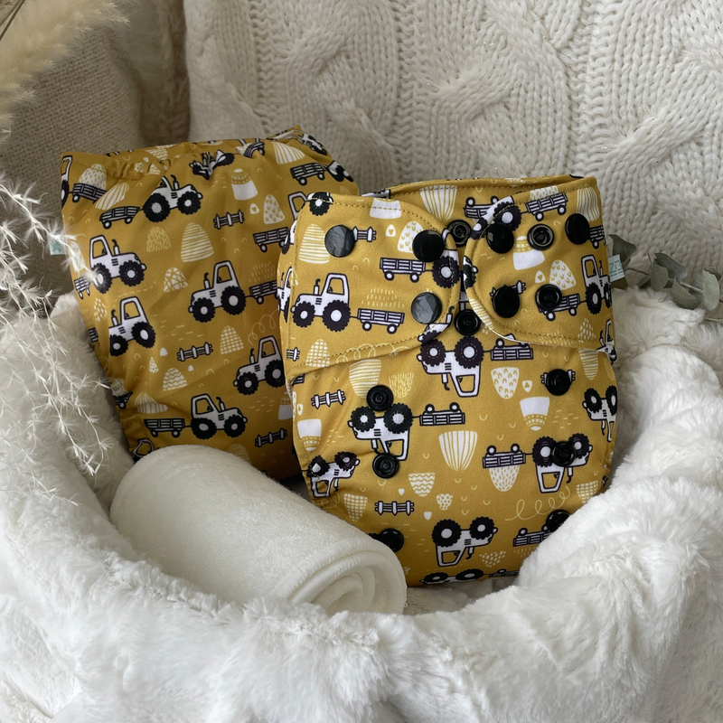 MINIHIP ∣ Pocket Diaper ∣ NEWBORN Size ∣ Farmer&