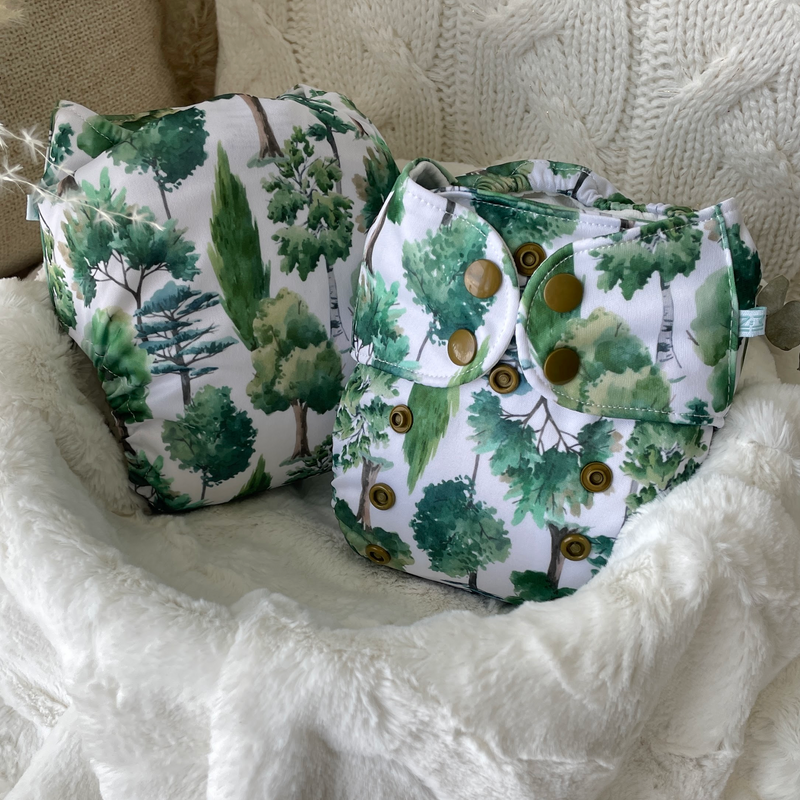MINIHIP ∣ Pocket Diaper ∣ NEWBORN Size ∣ Forest