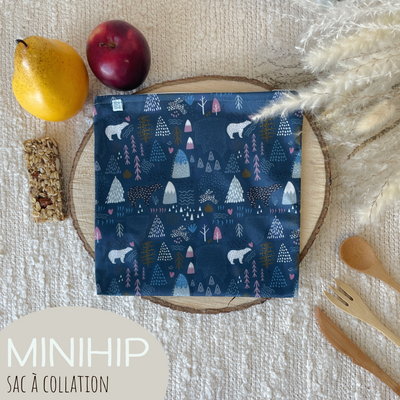 MINIHIP ∣ Regular Snack Bag ∣ Blue Mountain