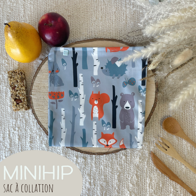 MINIHIP ∣ Sac à collation ∣ Let’s stroll in the Wood