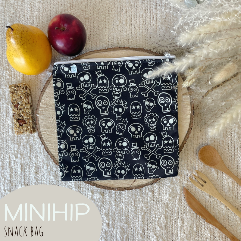 MINIHIP ∣ Regular Snack Bag ∣ Punky Skull