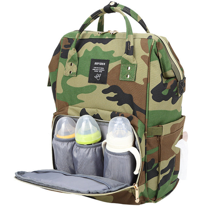 AOFIDER | Diaper bag (back pack style) | camouflage/hunter