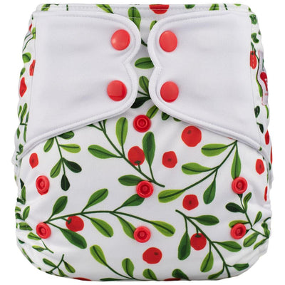 ELF ∣ Couche lavable à poche ∣ taille unique ∣ Mistletoe