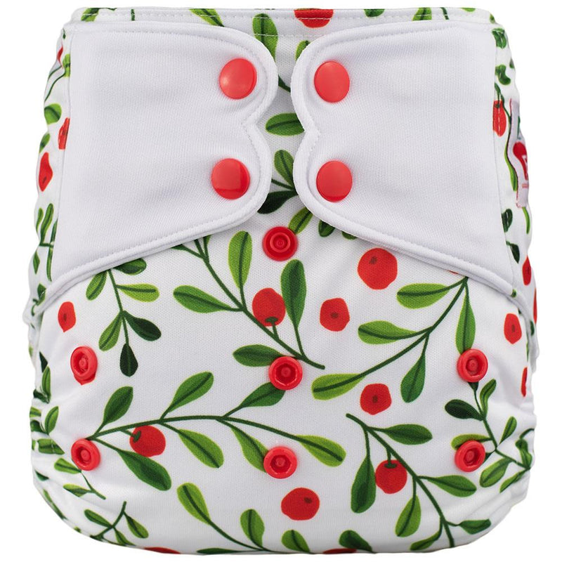 ELF ∣ Diaper Cover (or All-in-Two diaper) ∣ Mistletoe