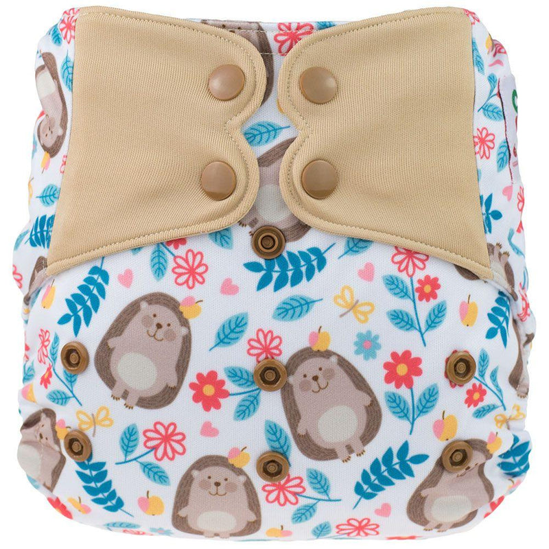 ELF ∣ Diaper Cover (or All-in-Two diaper) ∣ Cute Hedgehog