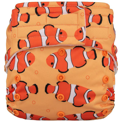 ELF ∣ Couche lavable à poche ∣ taille unique ∣ Clown Fishs