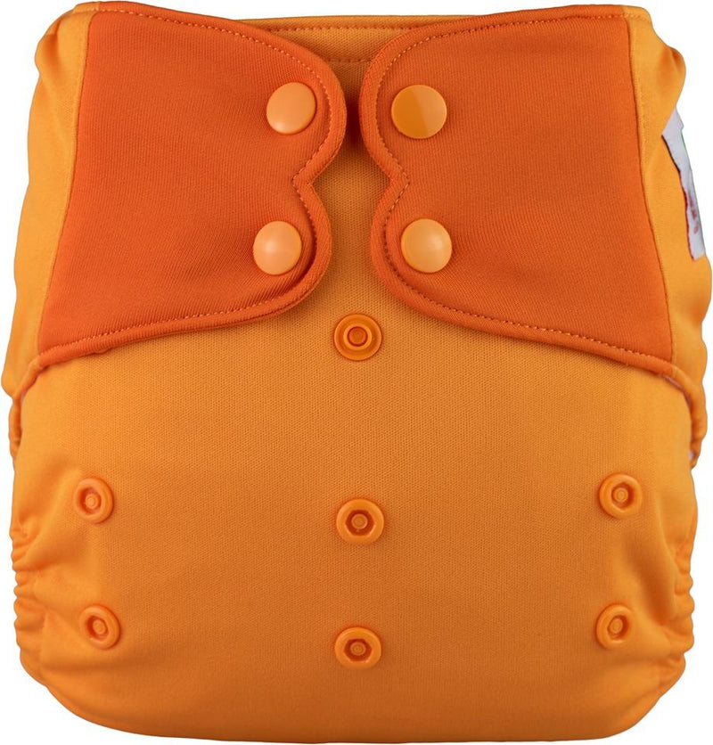 ELF ∣ Diaper Cover (or All-in-Two diaper) ∣ Rainbow Orange