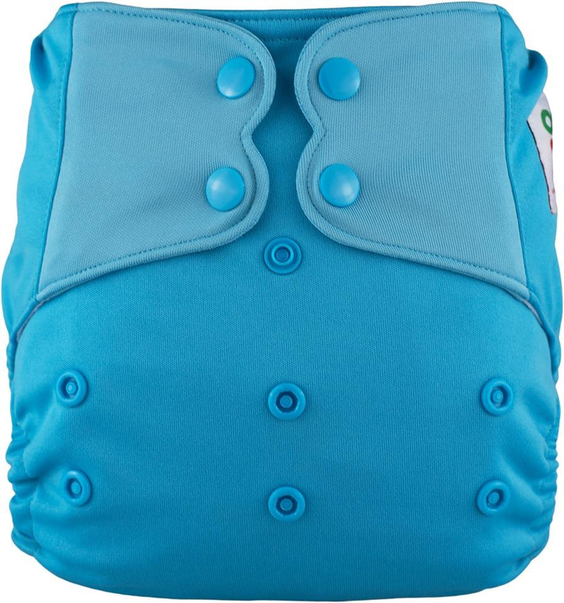 ELF ∣ Pocket Diaper ∣ One Size ∣ Rainbow Soft Blue