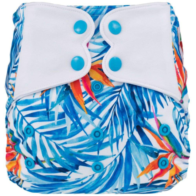 ELF ∣ Couche lavable à poche ∣ taille unique ∣ Blue Paradise