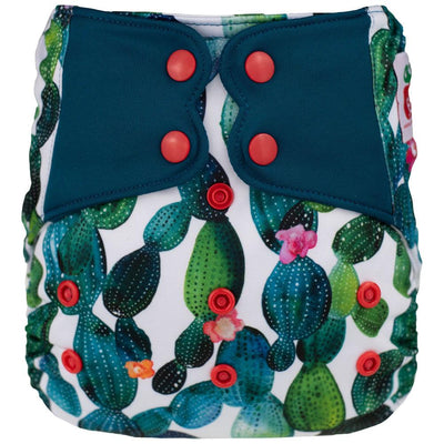 ELF ∣ Couche lavable à poche ∣ taille unique ∣ Cactus