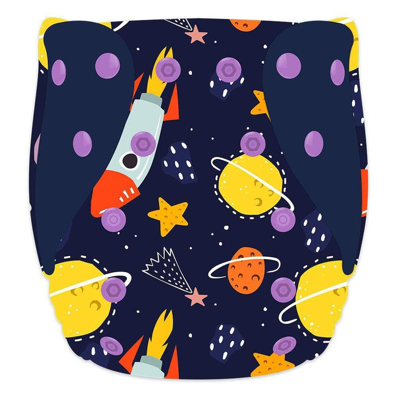 ELF ∣ All-in-One Diaper ∣ NEWBORN size (8-20 lb) ∣ Space Travel