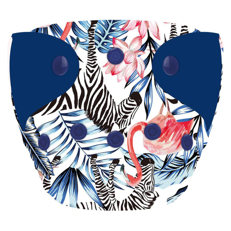 ELF ∣ Couche lavable ∣ taille NOUVEAU-NÉ (5-14 lb) ∣ Zebra