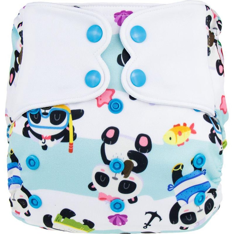 ELF ∣ All-in-One Diaper [Hybrid] ∣ One Size ∣ Summer Play !