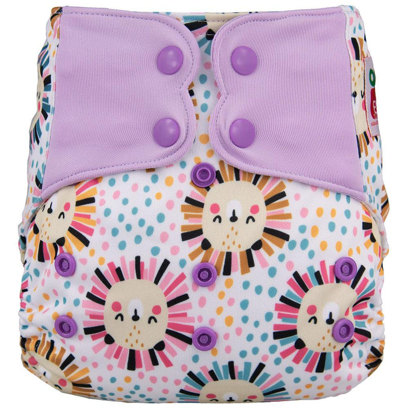 ELF ∣ Diaper Cover (or All-in-Two diaper) ∣ Colorful Lions