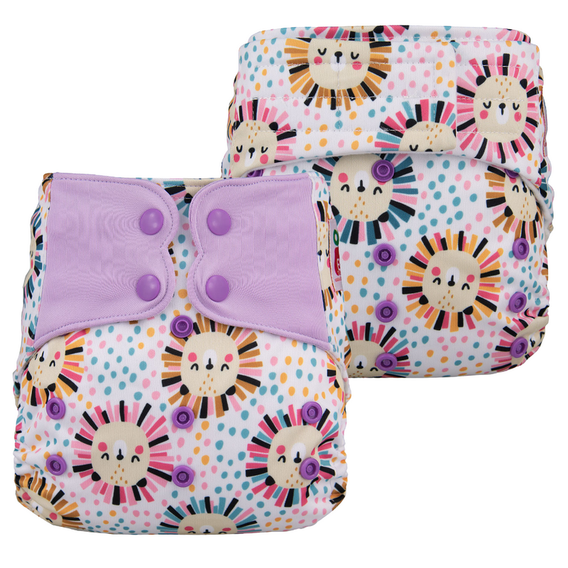 ELF ∣ Pocket Diaper ∣ One Size ∣ Colorful Lions