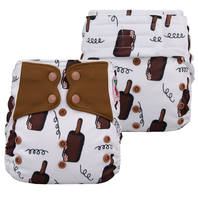 ELF ∣ Pocket Diaper ∣ One Size ∣ Fudge