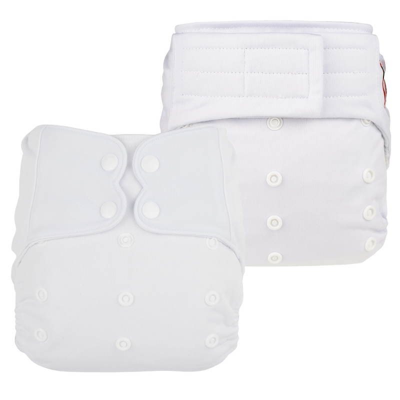 ELF ∣ Pocket Diaper ∣ One Size ∣ Rainbow White