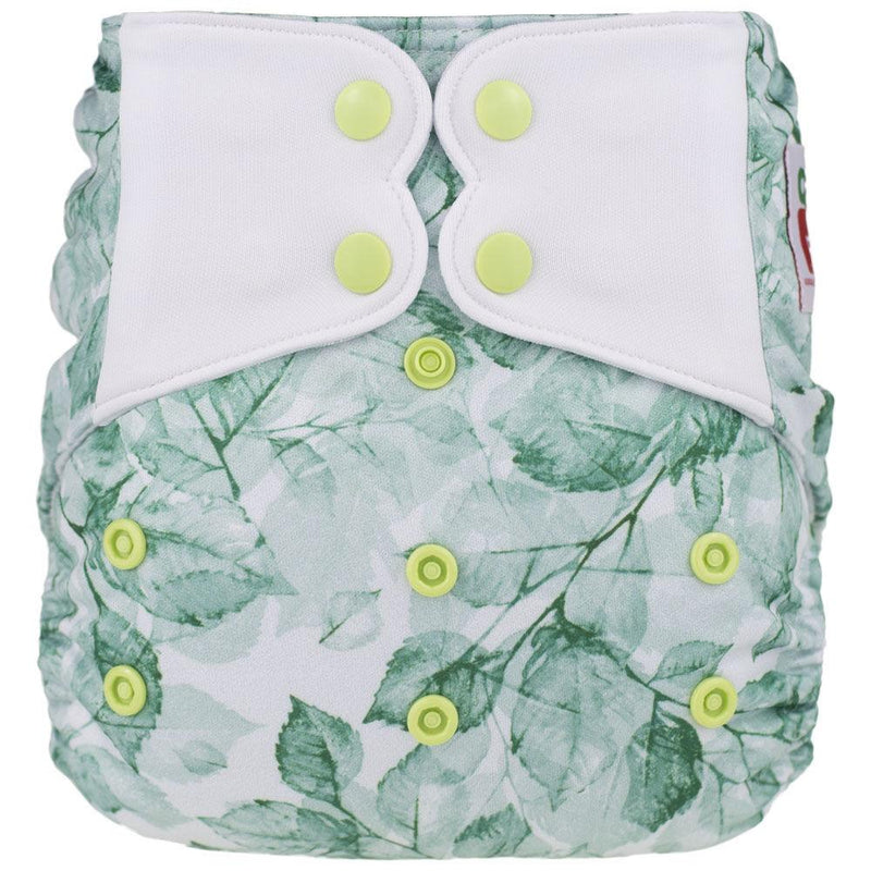 ELF ∣ Diaper Cover (or All-in-Two diaper) ∣ Summer Leaves