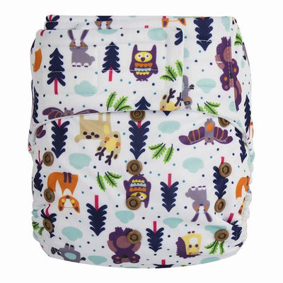 ELF ∣ Pocket Diaper ∣ One Size ∣ Crazy Forest