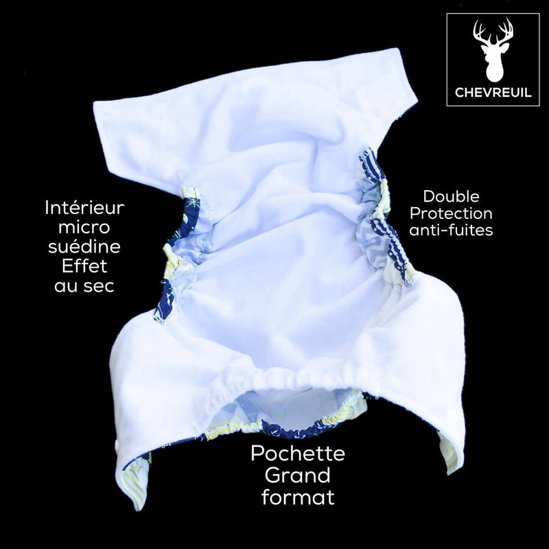 CHEVREUIL ∣ Pocket Diaper ∣ One Size ∣ Panama