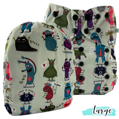 MINIHIP ∣ Couche lavable à poche ∣ taille LARGE ∣ Babayka