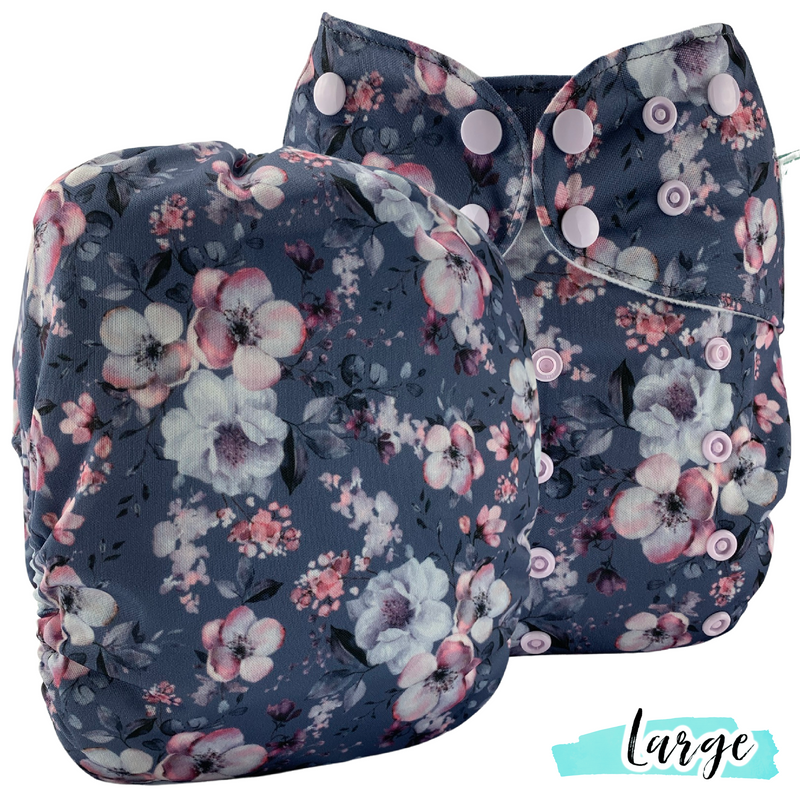 MINIHIP ∣ Pocket Diaper ∣ LARGE Size ∣ Cherry Blossoms