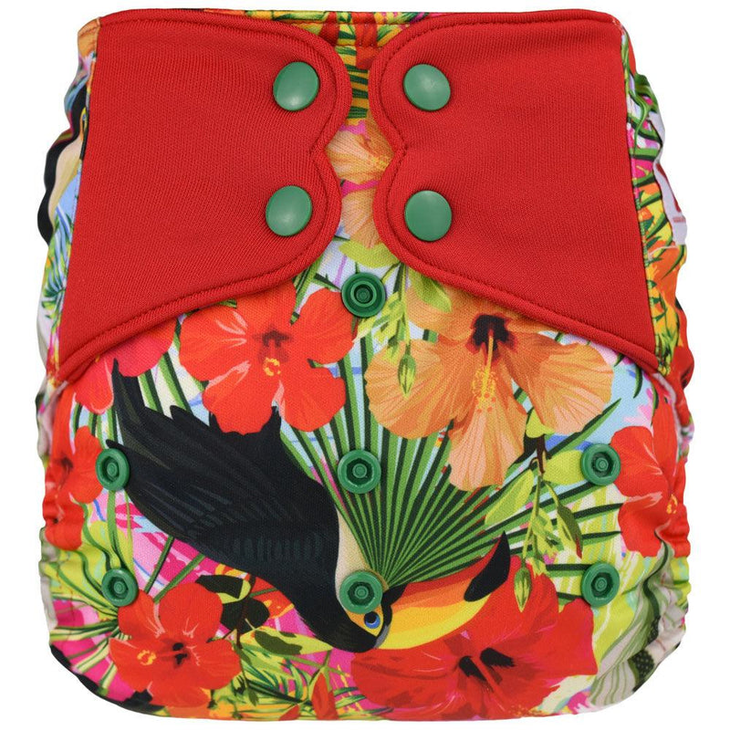ELF ∣ Diaper Cover (or All-in-Two diaper) ∣ Toucan