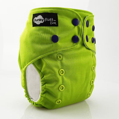 FUNKY FLUFF ∣ Pocket Diaper ∣ One Size ∣ Walk the Lime