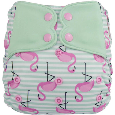 ELF ∣ Pocket Diaper ∣ One Size ∣ Flamingo