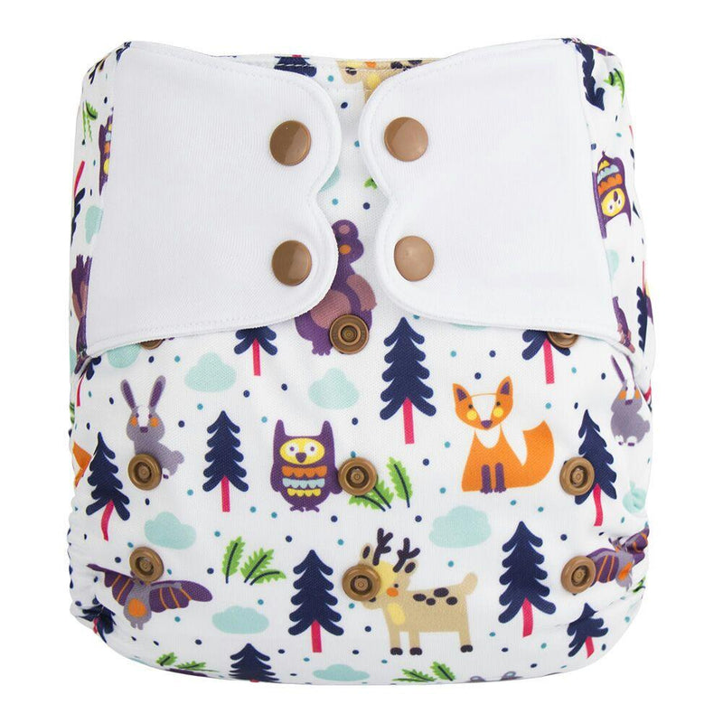 ELF ∣ Pocket Diaper ∣ One Size ∣ Crazy Forest