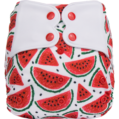 ELF ∣ Couche lavable à poche ∣ taille unique ∣ Melon d'eau