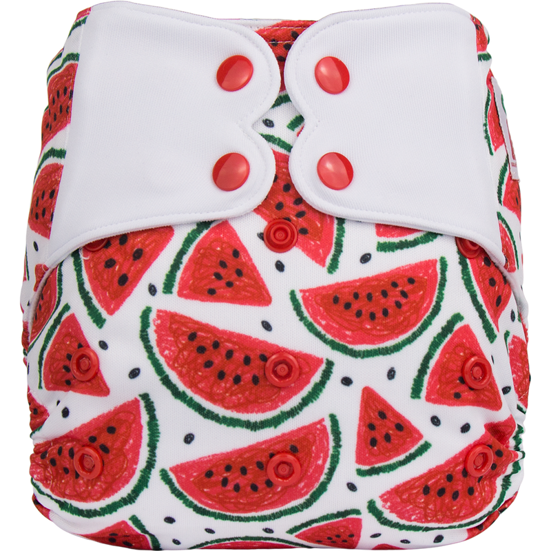 ELF ∣ Couche lavable à poche ∣ taille unique ∣ Melon d&