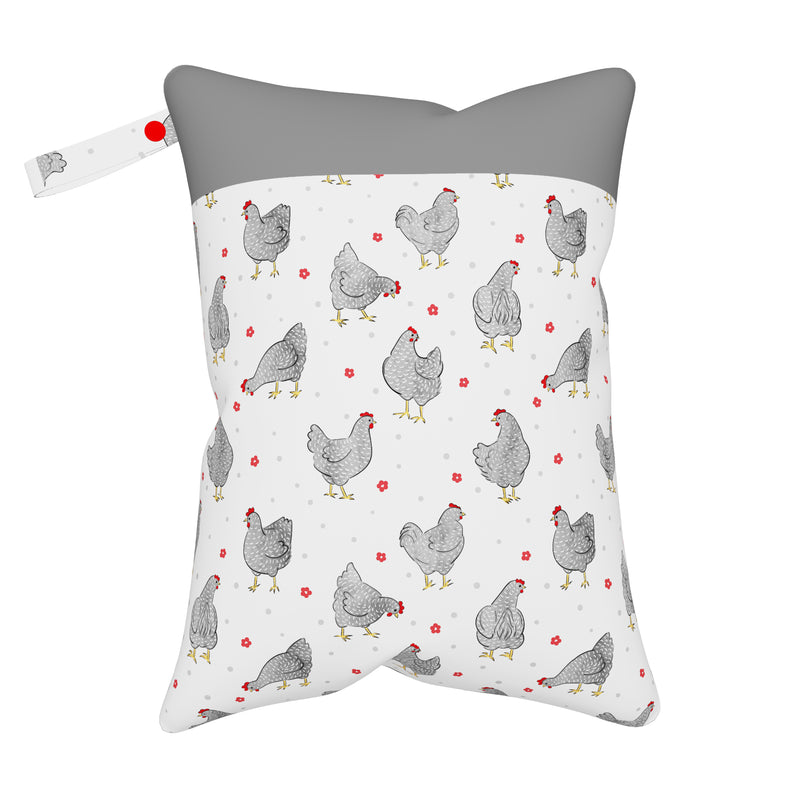 ELF ∣ Travel Wet Bag ∣ Hens and Poppies