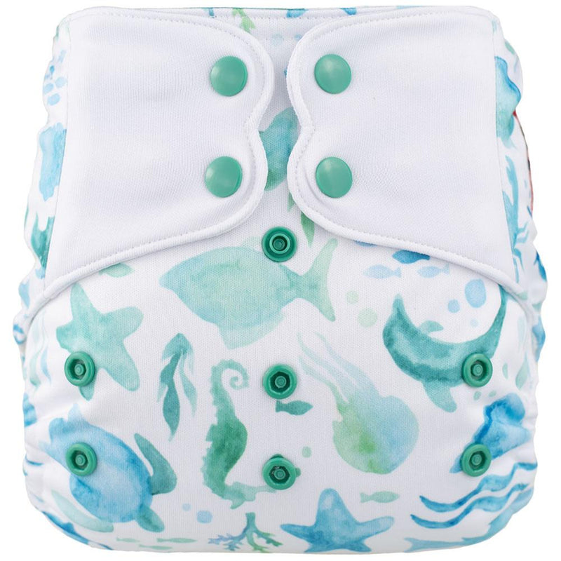 ELF ∣ Diaper Cover (or All-in-Two diaper) ∣ Seashell