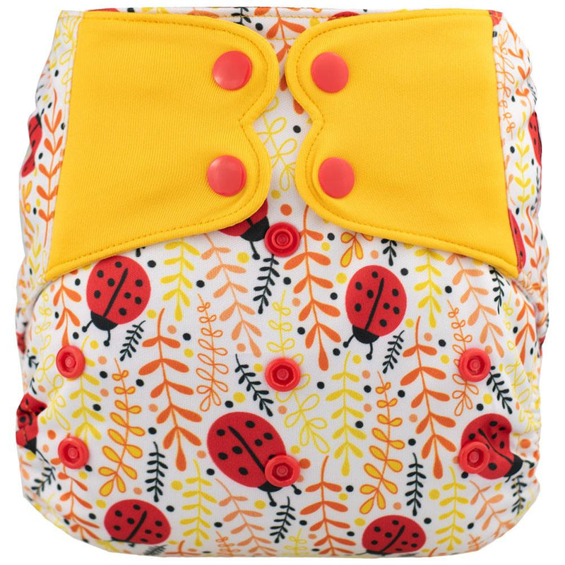 ELF ∣ Diaper Cover (or All-in-Two diaper) ∣ Ladybug