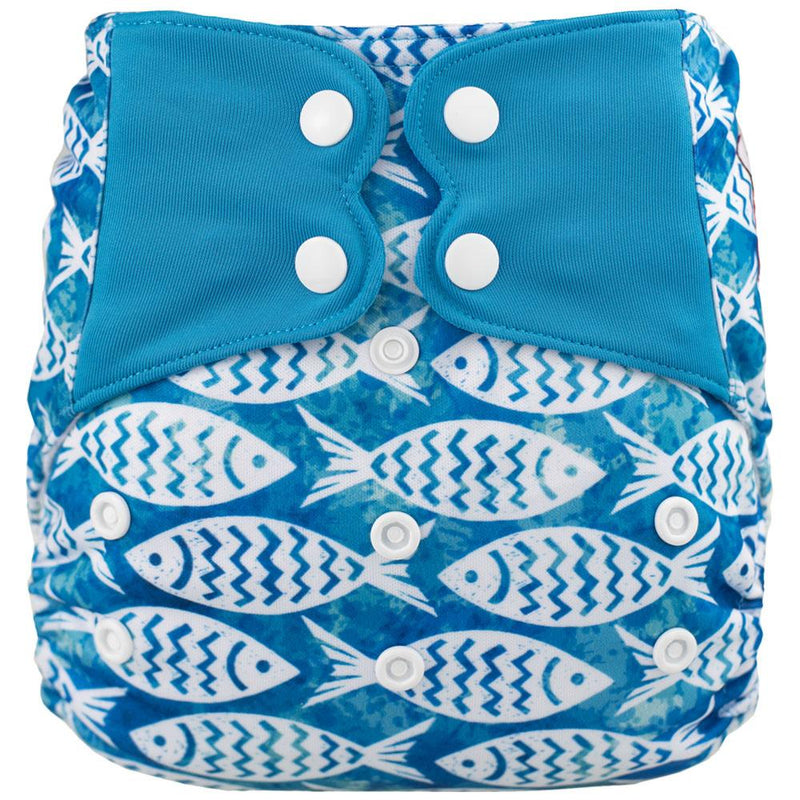 ELF ∣ Pocket Diaper ∣ One Size ∣ Fish Bowl