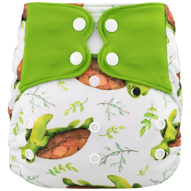 ELF ∣ Couche lavable à poche ∣ taille unique ∣ Turtle