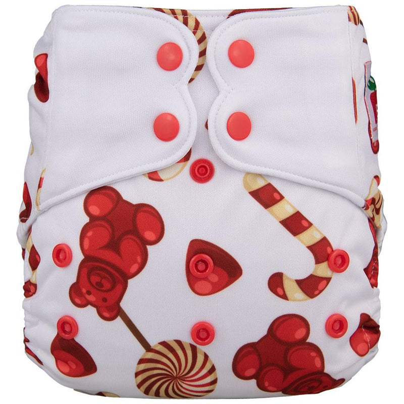 ELF ∣ Couche lavable à poche ∣ taille unique ∣ Holiday Sweets