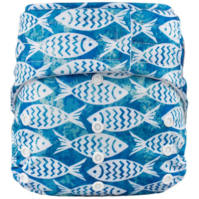 ELF ∣ Couche lavable à poche ∣ taille unique ∣ Fish Bowl