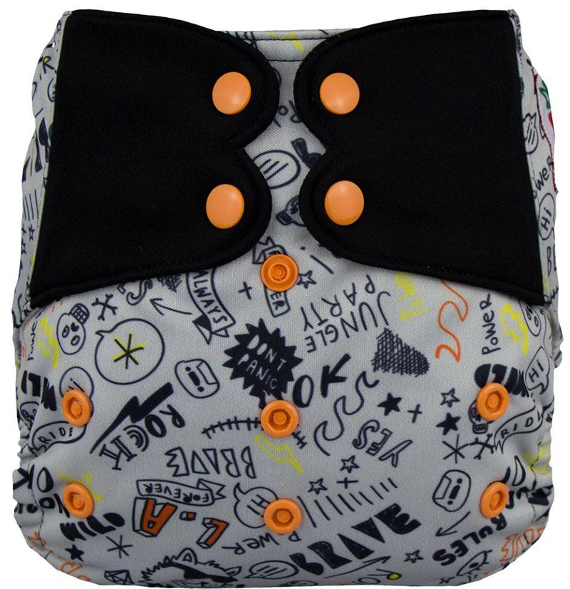 ELF ∣ Pocket Diaper ∣ One Size ∣ Graffiti