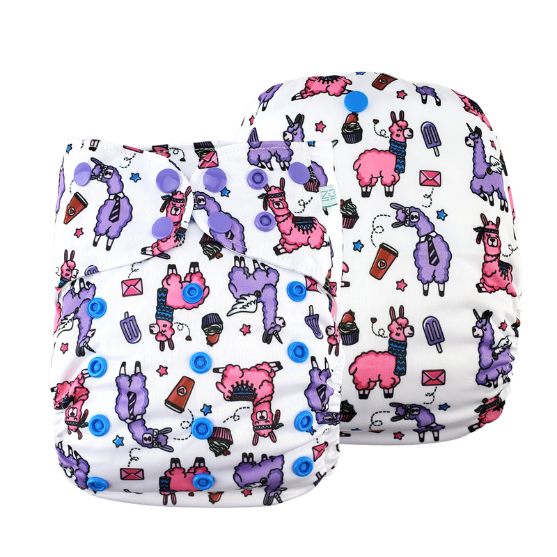 MINIHIP ∣ Couche lavable à poche ∣ taille unique ∣ Lama&